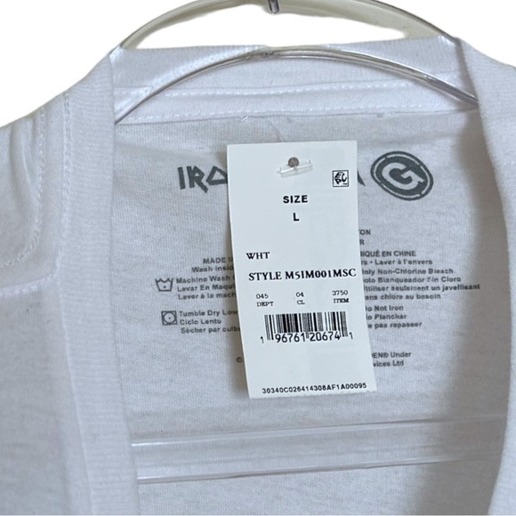 Iron Maiden World Piece 1983 Tour Licensed Tee Size Large - Picture 5 of 5